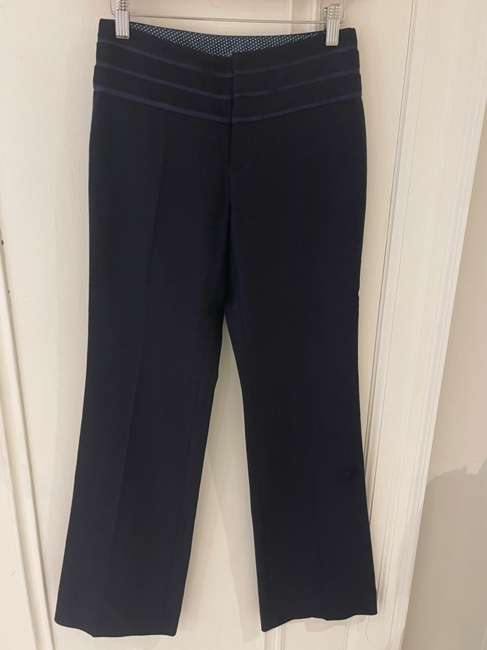 Rebecca Taylor Navy Trousers